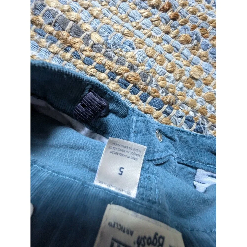 OshKosh B’gosh Teal Corduroy Pants Size 5 Montessori Earthy Fall Capsule Soft
